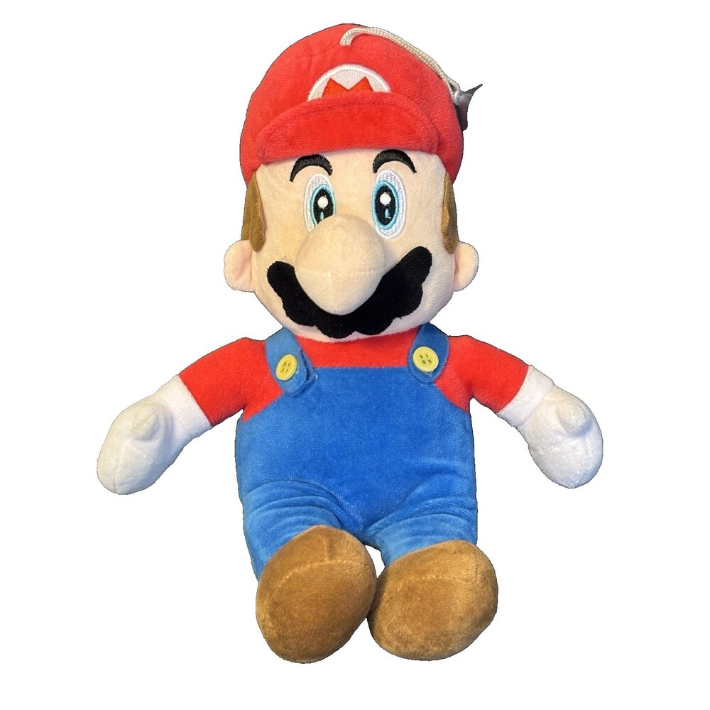 Vintage 2004 Super Mario 13” Rare Plush - Nintendo Licensed great playmate fun